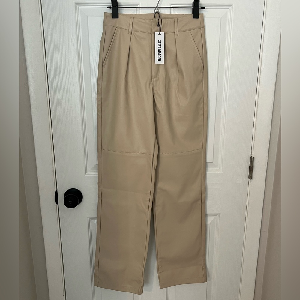 Steve Madden Faux Leather Pants